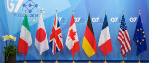 G7, la dichiarazione finale già messa a punto dagli “sherpa”. Abe il primo ad arrivare
