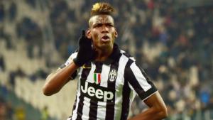 Pogba con la maglia della Juventus