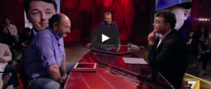 Rissa tv tra il giornalista del “Fatto” e Fiano (Pd): «Mi prendi per il culo!» (video)