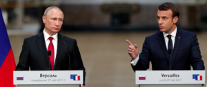 Putin striglia Macron: “Serve una guida unica per la lotta al terrorismo islamico”