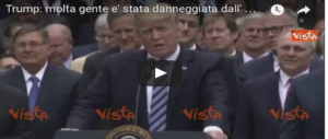 Bye bye Obamacare, vittoria di Trump: “Troppa gente è stata danneggiata” (video)
