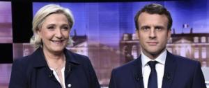 Duello in tv, la Le Pen travolge Macron: “Sei un banchiere affarista”