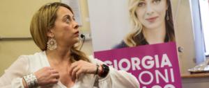 Meloni: c’è qualcuno nel centrodestra che non fa gli interessi degli italiani…