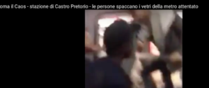 Metro di Roma, dopo il boato si teme un attentato: la gente rompe i finestrini (VIDEO)