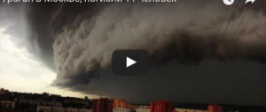 Uragano su Mosca: 11 morti e 50 feriti. Anche Medved bloccato in casa (VIDEO)