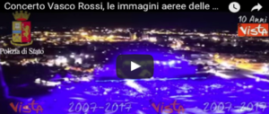 Concerto di Vasco Rossi, cresce l’attesa: ecco le immagini aeree delle prove (VIDEO)