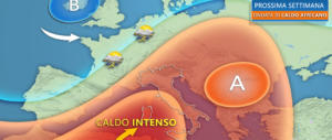 Meteo, in arrivo una nuova ondata di calore su tutta la nostra penisola
