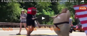 E spuntano le scuse dell’autore del video Trump vs Cnn: solo uno scherzo (VIDEO)