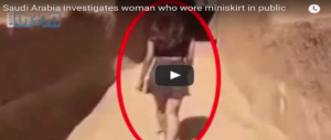 Modella saudita in minigonna sfida le autorità e accende il web (video)