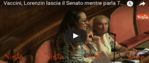 La grillina Taverna al Senato litiga con la Lorenzin. E pure con i congiuntivi (VIDEO)