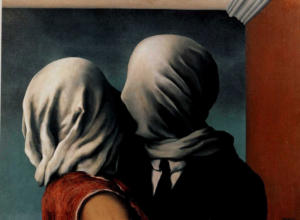 Gli Amanti di René Magritte