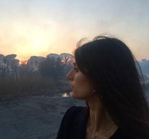 La foto della Raggi che ha dato il via alle polemiche