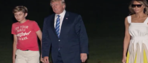 Diplomazia virtuale: Chelsea difende online il piccolo Trump, Melania ringrazia