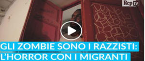 I ragazzi di destra come gli zombie in un film horror (di sinistra) sui migranti
