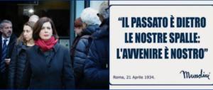 La Boldrini fa la conta delle pagine fasciste su fb: «Sono 300, vanno chiuse»