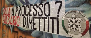 Milano, CasaPound a Sala: «Rischi il processo? Falsario, dimettiti»