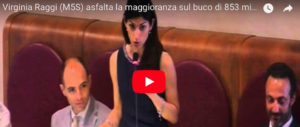 Roma, i revisori: bilancio “taroccato”. E un video del 2015 imbarazza la Raggi