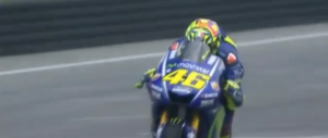 Miracolo di Valentino Rossi: super giro, partirà in prima fila ad Aragon