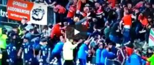 Francia, ad Amiens come all’Heysel: crolla una balaustra allo Stadio. 26 feriti, 4 gravi (Video)