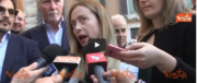 Meloni: «Di Maio vuole l’Osce in Sicilia? Mandiamola alle primarie M5S» (video)