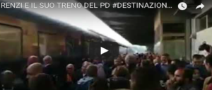 «Buffone, Pinocchio»: flop del viaggio di Renzi, continuano le contestazioni in ogni stazione (Video)