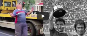 Dalla Coppa Uefa ai semafori di Roma: ecco l’ex calciatore in azione (video)