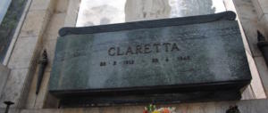 La tomba di Claretta Petacci è stata salvata: volevano abbatterla