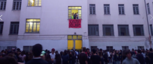 I centri sociali devastano il Virgilio. Ma il Messaggero se la prende con i “fascisti”