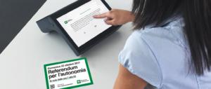 Referendum, alle 12 affluenza del 10% in Lombardia, del 21% in Veneto
