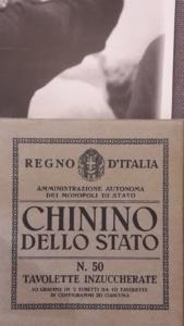 Il Chinino di Stato, fornito per combattere la malaria