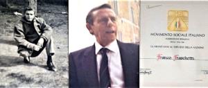 Franco Fraschetti, che scappò di casa a 16 anni per arruolarsi nella Rsi