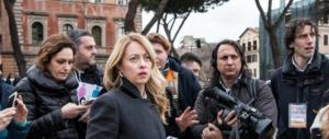 La contromossa della Meloni per far decollare il governo di centrodestra