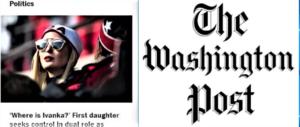 Lo screditato W. Post non si rassegna e se la prende con Ivanka Trump