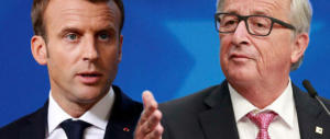 Juncker bacchetta Macron: «L’Europa non è solo Francia e Germania»