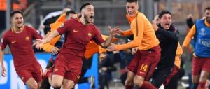 Roma leggendaria: elimina il Barcellona (3-0) e vola in semifinale Champions