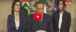 Dal Colle l’altolà di Berlusconi al M5S: «No a invidia, odio e pauperismo» (video)