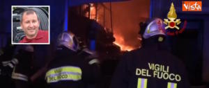 San Donato Milanese, vigile del fuoco eroe muore domando un incendio (video)