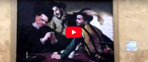 Berlusconi, Salvini e Di Maio come i “Bari” di Caravaggio: murales al Colle (video)