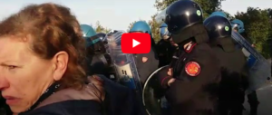 Scontri tra forze dell’ordine e No Tap: feriti un carabiniere e 2 manifestanti (video)