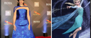 La Raggi si veste da principessa di Frozen (foto). Web scatenato: “Pensa alle buche”