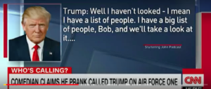 Scherzo telefonico a Trump: il comico si finge senatore e il presidente ci casca (video)