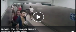 Spacciatore nigeriano tenta la fuga: un giovane lo placca così (video)