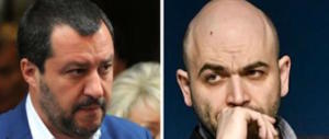 Scontro finale, Salvini querela Saviano. Cosa ha il coraggio di replicare lo scrittore