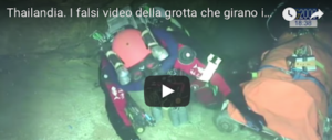 Thailandia, dopo la paura spopola in rete il video del salvataggio dei sub: ma è un falso (VIDEO)
