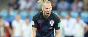 Sgarbo del croato Vida dopo la partita con la Russia: «Gloria all’Ucraina»
