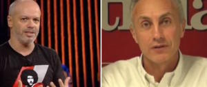 Travaglio a Zoro: sulle Ong non sai nulla, fai informazione con le magliette rosse