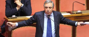 Gasparri: «Di Maio ha fatto la sceneggiata per darla in pasto alla piazza»