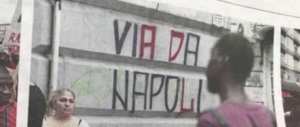 Bufala napoletana: la scritta contro De Laurentiis scambiata per minaccia razzista