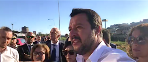 Salvini: già partiti i controlli strutturali. E incontra un sopravvissuto (3 video)
