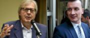 Sgarbi contro Casalino dopo l’sms della vergogna: «Torna in Germania»